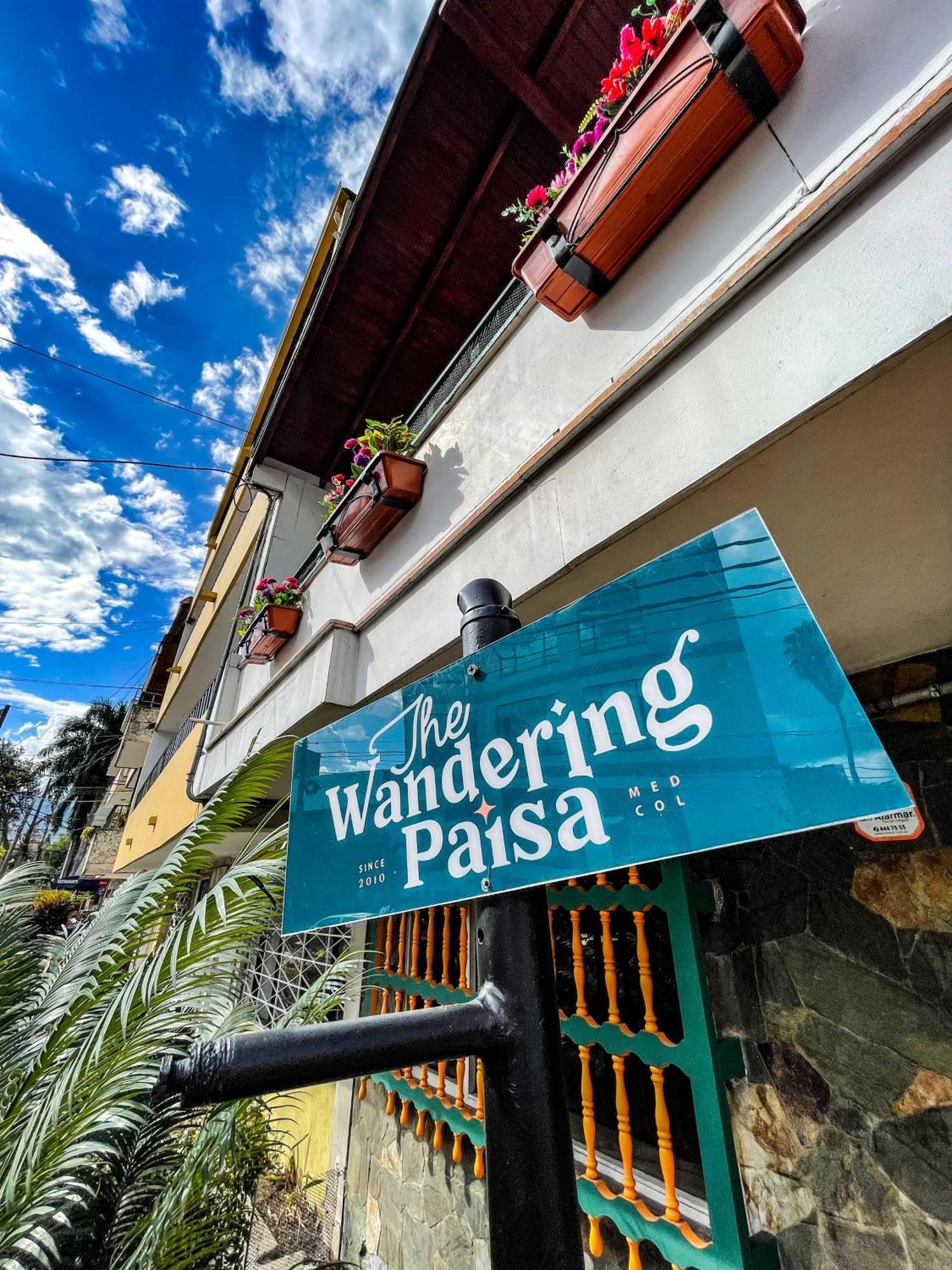 Hostel The Wandering Paisa Medellín Exterior foto